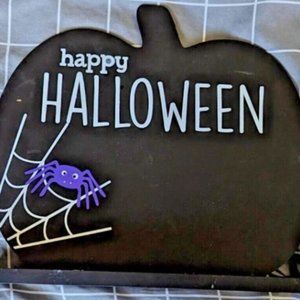 Happy Halloween Pumpkin Chalkboard Sign - Target